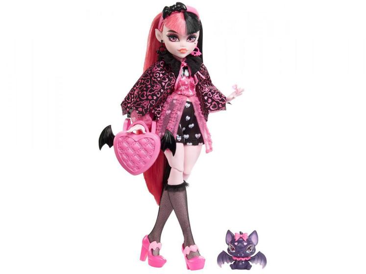 Monster High C/pet + Acessorios Draculaura - Hhk51 - Mattel