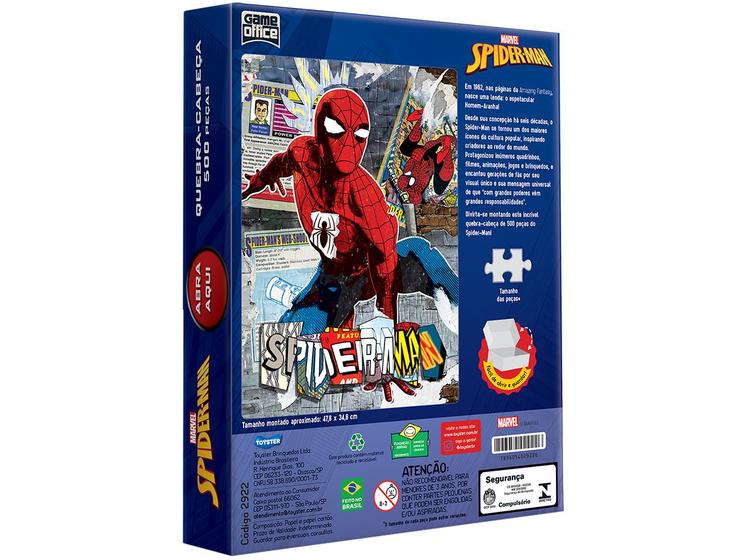 Qc 500pc - Spider Man - 2922 - Toyster