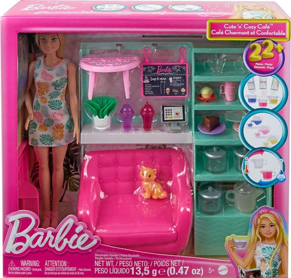 BARBIE FASHION FILME- BEM-ESTAR HORA DO CHA - HKT94 - MATTEL