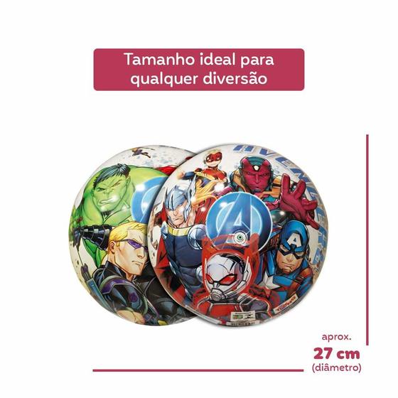 Bola de Vinil Personagens Disney e Marvel - 53602 - Toyng