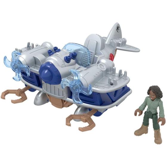 Imaginext Jw Kayla & Aviao Biplano  Hml45 - Mattel