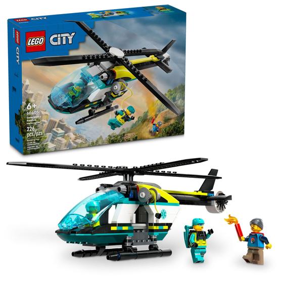 HELICOPTERO DE RESGATE DE EMERGENCIA - LEGO - 60405