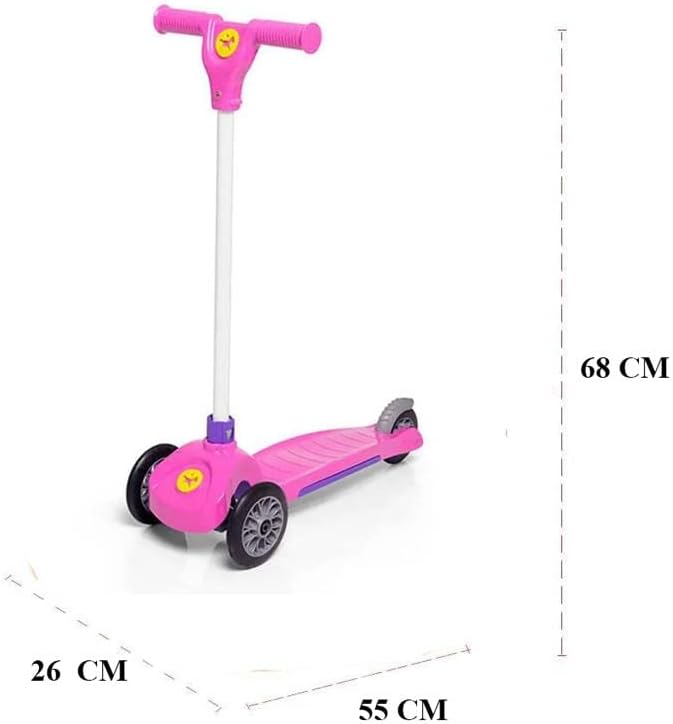 Patinete Trinet Rosa 3 Rodas - 923 - Calesita