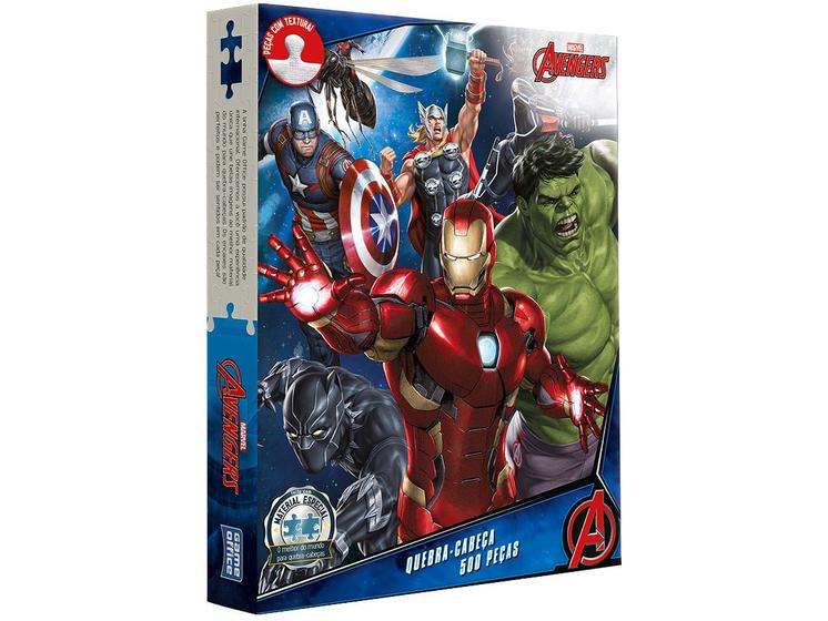 Qc 500pc - Os  Vingadores - 3119 - Toyster