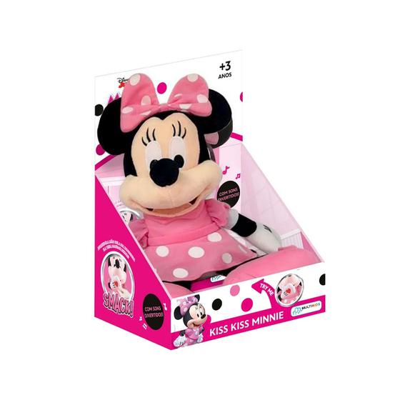 Pelucia Kiss Kiss Minnie 33cm - Br1450