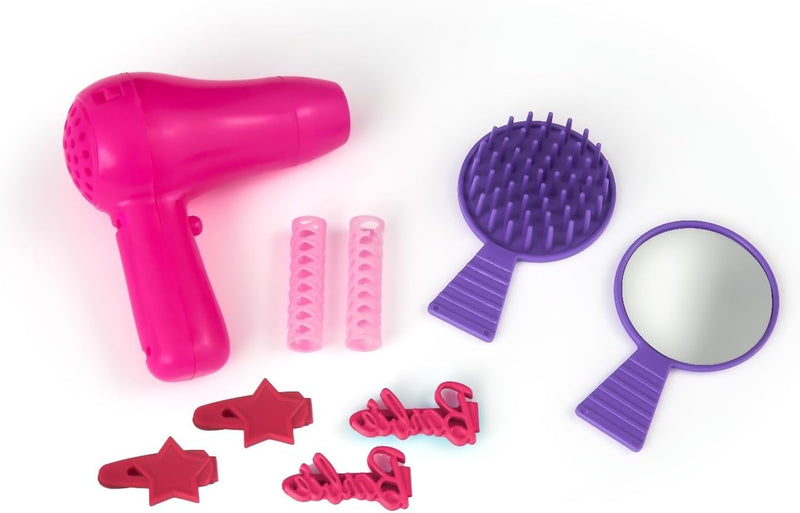 Kit Secador com Aces da Barbie - 6055 - Pupee