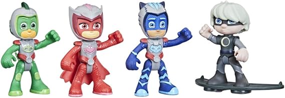 Bonecos Pj Masks 4 Figuras Missao Aerea Hasbro F2835