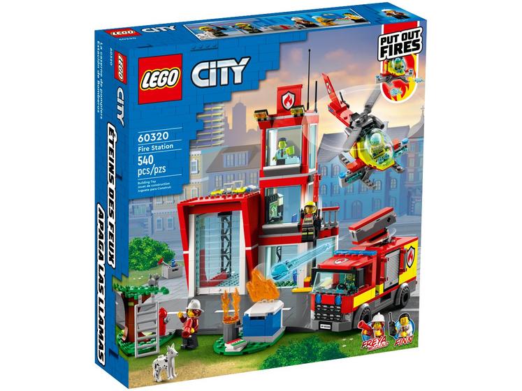 Quartel Dos Bombeiros - Lego - 60320