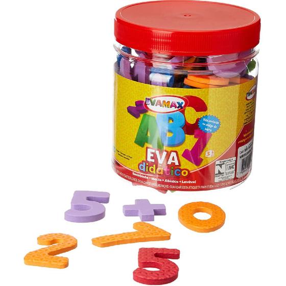 Pote Did Pq Numeros 5mm 7jgnum+7sinais 105pc - 5250