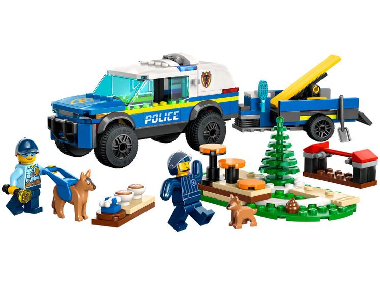 Treinamento Movel De Caes Policiais - Lego - 60369