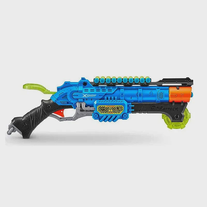 Lancador Xshot Dino Attack Claw Hunter Blue - 5596 - Candide