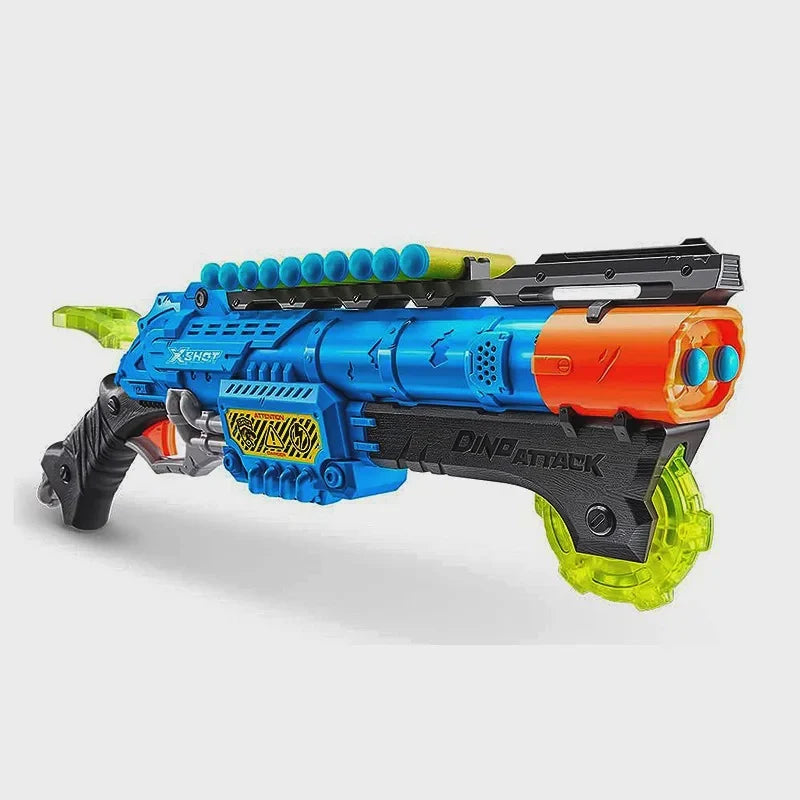 Lancador Xshot Dino Attack Claw Hunter Blue - 5596 - Candide