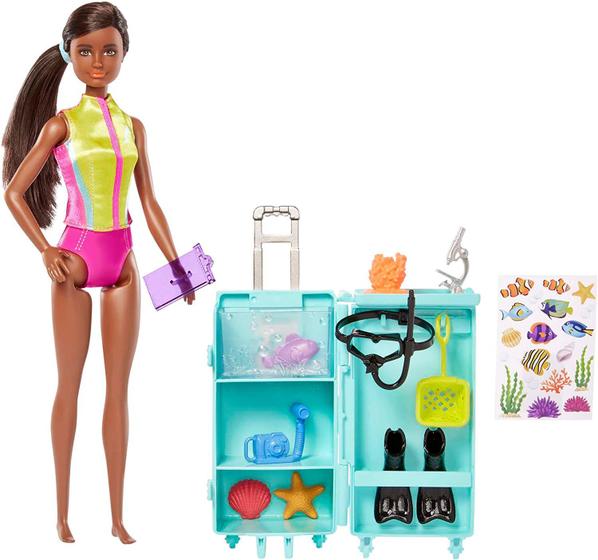 Barbie Profissoes Barbie Biologa Marinha - Hmh27 - Mattel