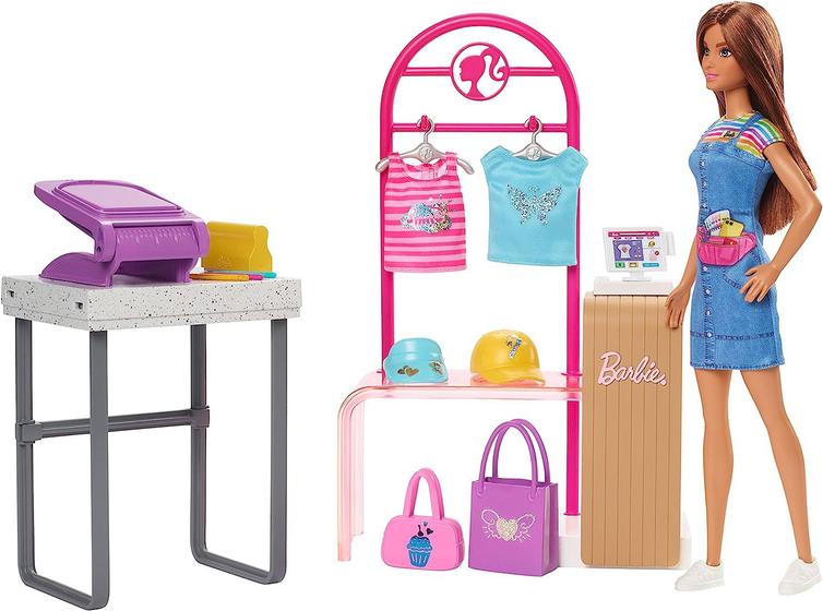 BARBIE PROFISSOES CONJUNTO ESTILISTA DE MOD - HKT78 - MATTEL