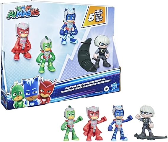 Bonecos Pj Masks 4 Figuras Missao Aerea Hasbro F2835