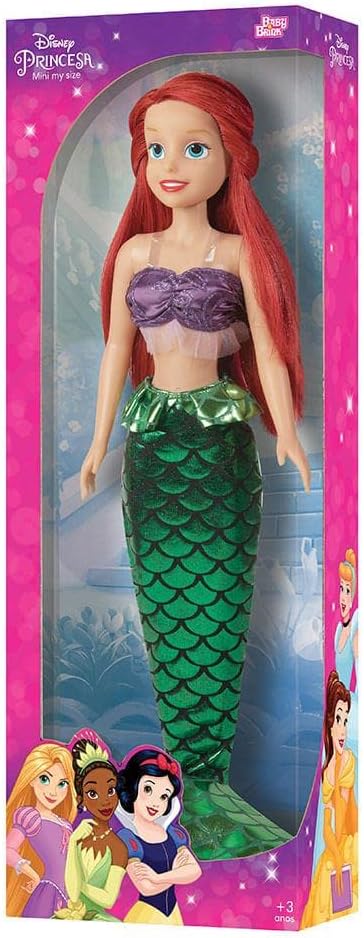 Boneca Ariel Mini Size  - 1748 - Novabrink