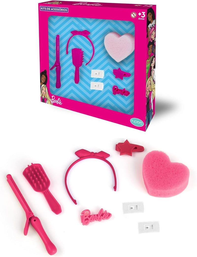 Kit Babyliss com Aces da Barbie - 6057 - Pupee