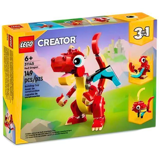 Dragao Vermelho - 31145 - Lego