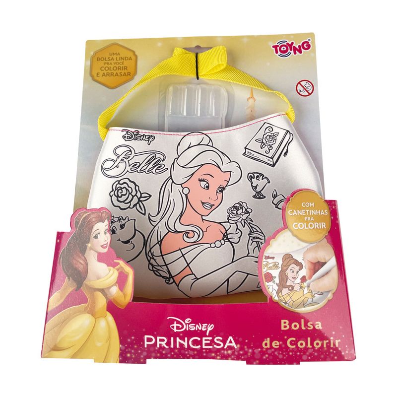 Bolsa Para colorir Bela Princesas Disney - 54174 - TOYNG