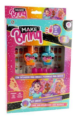 MK05 - MAQUIAGEM INFANTIL (KIT UNHAS) - POLIBRINQ