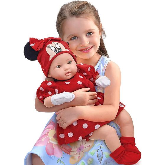 Roma - Minnie - Classic Dolls - Recem Nascido Brinq. Boneca Vinil