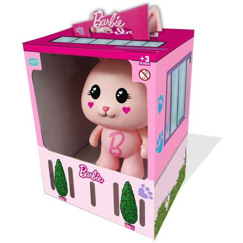 Coelho Rosa - Pets da Barbie - 1224 - PUPEE