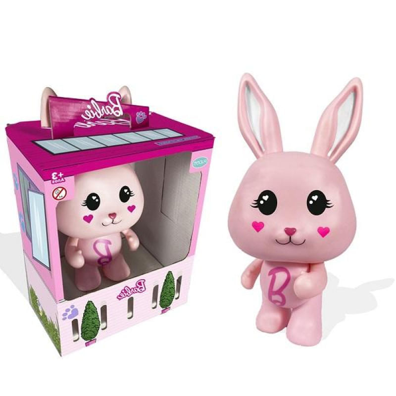 Coelho Rosa - Pets da Barbie - 1224 - PUPEE