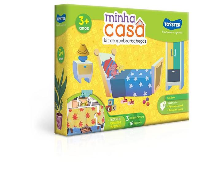 Minha Casa - Kit De Quebra-cabecas - 3015 - Toyster