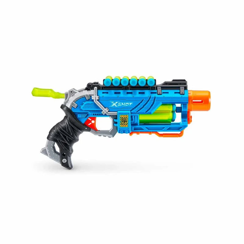 Lancador Xshot Dino Attack Dino Striker Blue - 5572 - Candide