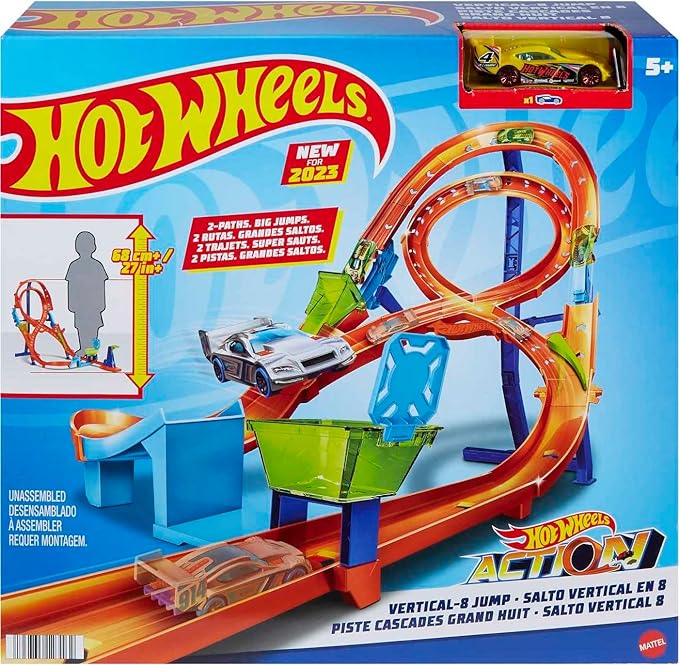 Hot Wheels Pista Action Circuito Verti Em 8 - Hmb15 - Mattel