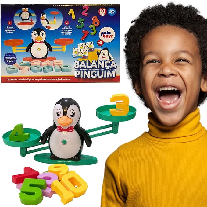 Jogo Balança do Pinguim