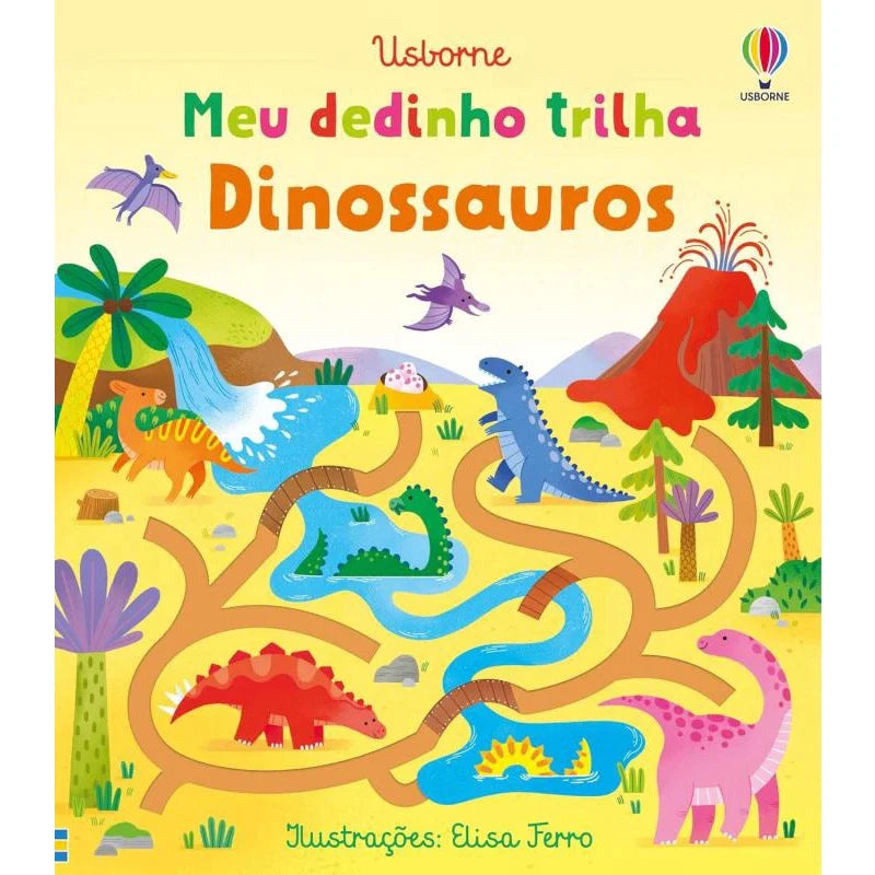 Dinossauros: meu dedinho trilha -site-broch - Usborne