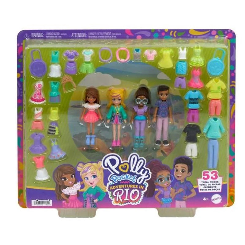 Polly Pocket Super Moda Aventu Rio U HWP23 - MATTEL