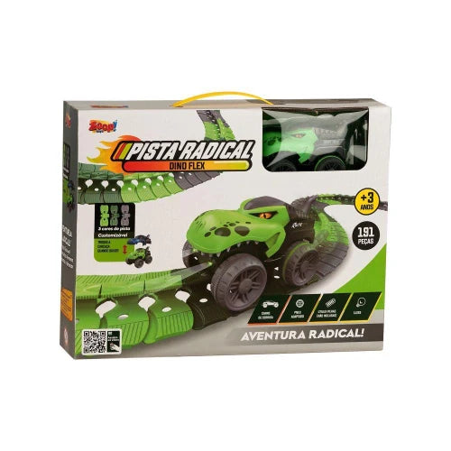 Pista Dino Flex - ZP01227 -  ZOOP TOYS