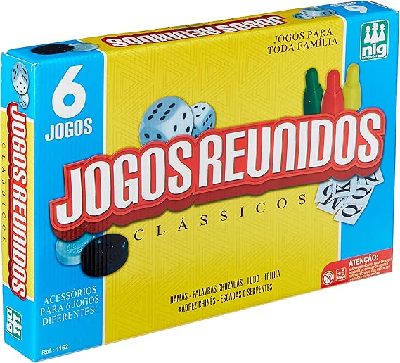 JG - 6 Jogos Reunidos - 1162 - NIG