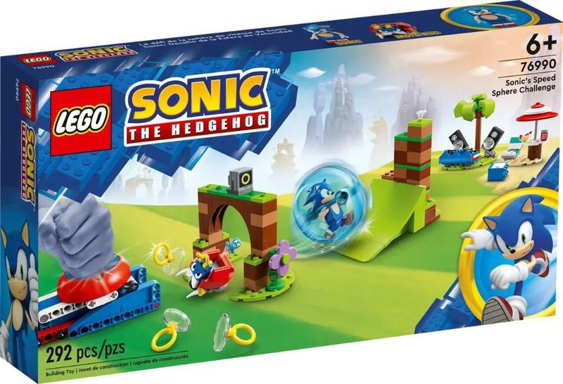 Desafio Da Esfera De Velocidade Do Sonic - Lego - 76990