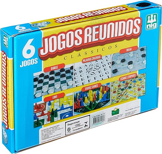 JG - 6 Jogos Reunidos - 1162 - NIG