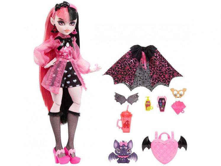 Monster High C/pet + Acessorios Draculaura - Hhk51 - Mattel