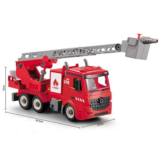 City Machine Caminhao De Bombeiro - Multikids - Br1786