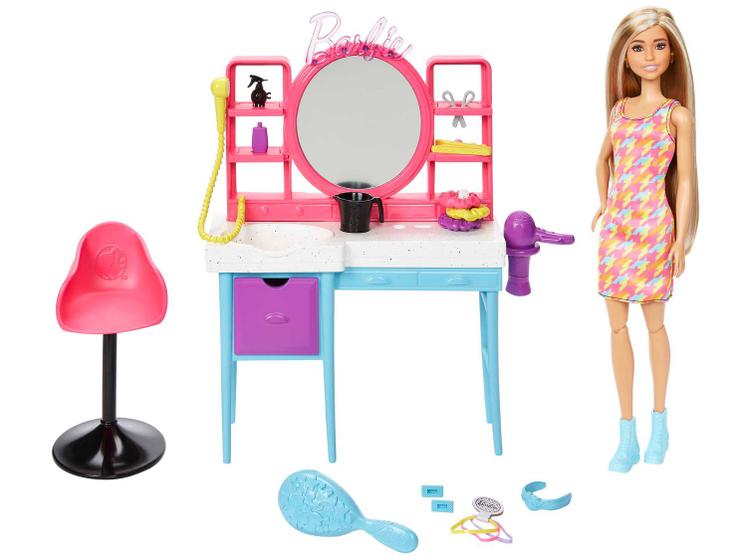 Barbie Fashion Totally Hair Salao De Beleza  Hkv00 - Mattel