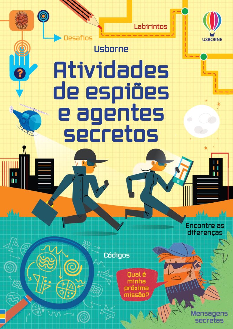 Atividades de espioes e agentes secretos  - Usborne