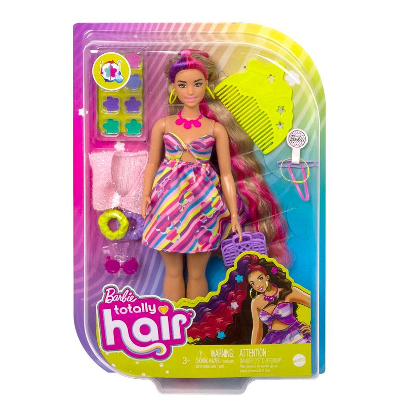 Barbie Fashion Boneca Totally Hair - Hcm87 - Mattel