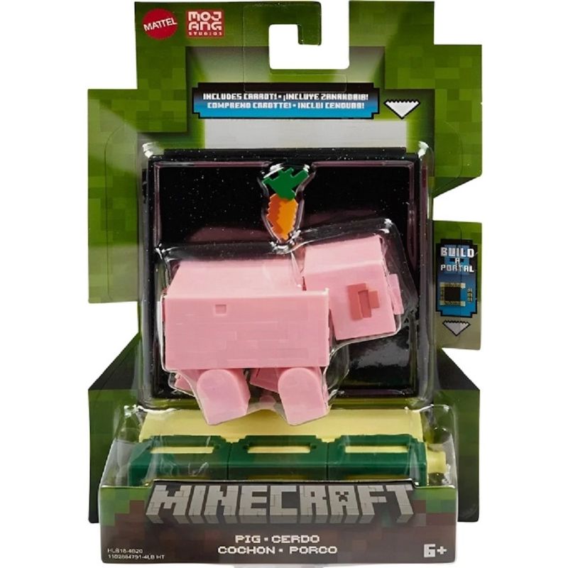 Boneco E Pers Minecraft Vanilla Gtp08 - Mattel