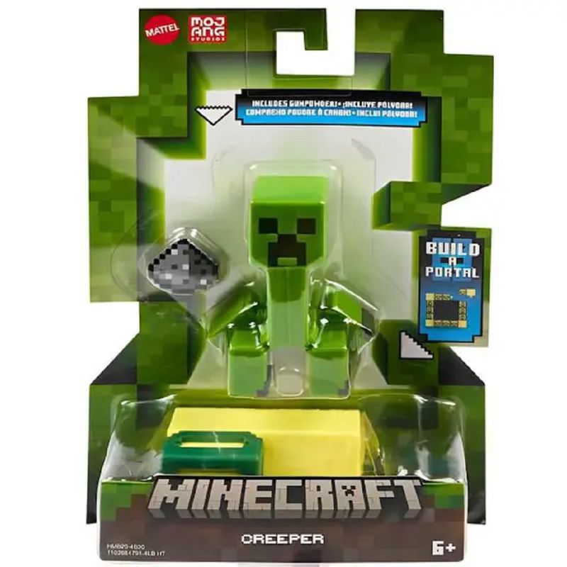 Boneco E Pers Minecraft Vanilla Gtp08 - Mattel