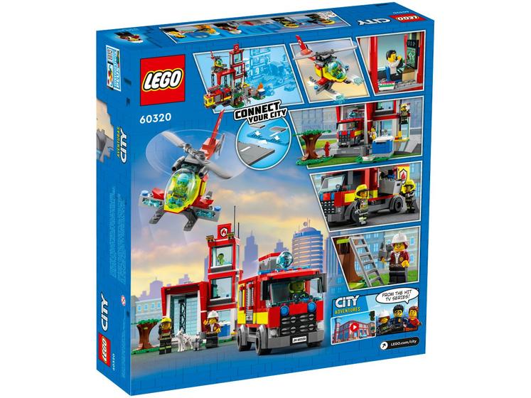 Quartel Dos Bombeiros - Lego - 60320