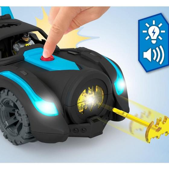 IMAGINEXT BAT-TECH BATMOVEL LUZ E SOM - HGX96 - MATTEL