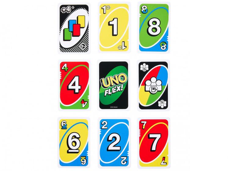 Jogo De Cartas Uno Flex- Hmy99 - Mattel