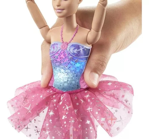 BARBIE FANTASY BAILARINA LUZES BRILHANTES  HLC25 - MATTEL