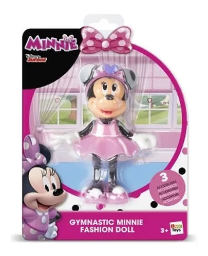 MINNIE FASHION DOLL GYMNASTIC COM ACESSORIO - BR1686