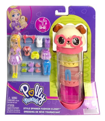 POLLY POCKET CLOSET GIRATORIO HKW04 - MATTEL